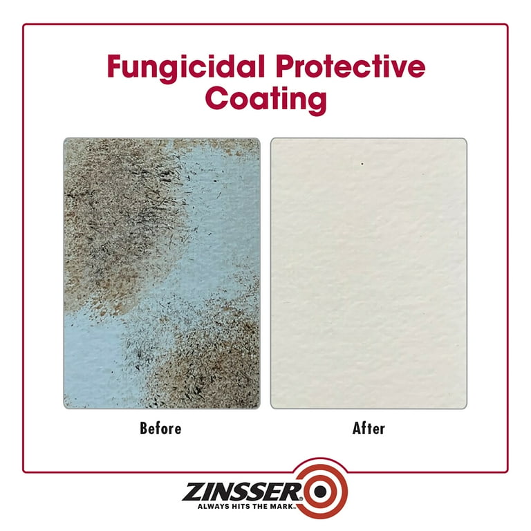 Zinsser White Mold Killing and Mildew Prevention Paint