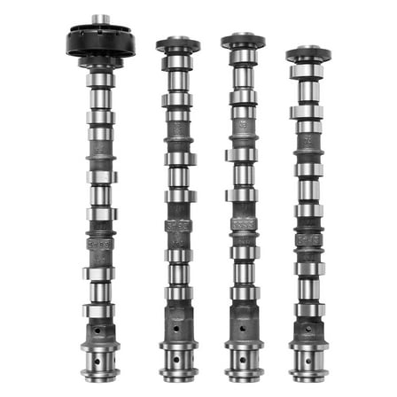 VEVOR 4Pcs Engine Camshaft Set, 05184378AF 05184377AF 05184379AF 05184380A, Fit 2011-2015 Dodge Durango, 2011-2016 Chrysler 300,2012-2016 Jeep Wrangler,2014-2016 RAM Promaster 1500/2500/3500,3.6L