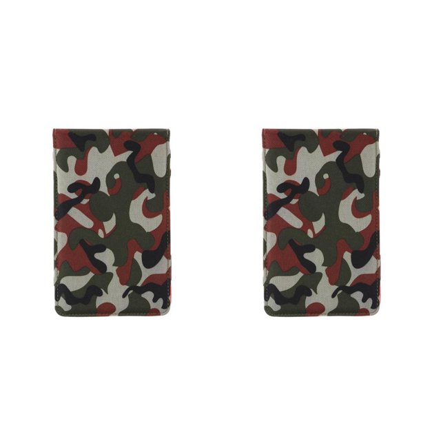 Greeniant PU Golf Scorecard Holder Training Book Cover with Pencil Camuflaje Verde 2piezas