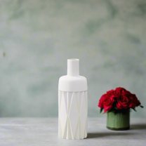 Marigold Ceramic Bottle Vase