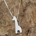 thumbnail image 5 of NOVICA Sterling silver pendant necklace, 'Playful Giraffe', 5 of 7