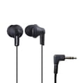 thumbnail image 3 of Panasonic ErgoFit Earphones, Neodymium Drivers, RP-HJE120 (Matte Black), RP-HJE120-KA, 3 of 3