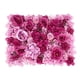 thumbnail image 4 of Panel de flores artificiales, panel floral, fondo de rosas, fondo de boda Estilo E, 4 of 9