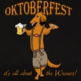 thumbnail image 3 of CafePress - LH Oktoberfest Dachshund Women's Dark T Shirt - Women's Traditional Fit Dark T-Shirt, 3 of 4
