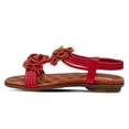 thumbnail image 2 of PATRIZIA Spring Step Nectarine Sandals for Womens - Ladies Sandals with Chic Flower Grabbing t-Straps - Casuals Womens Sandals with Stretch Back Strap, 2 of 8