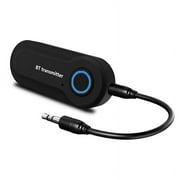 Veecome Wireless Bluetooth Audio Transmitter Adapter 3.5mm Jack Stereo Music Transmitter for TV PC MP3 DVD Player