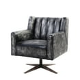 thumbnail image 5 of Acme Brancaster Executive Office Chair in Vintage Black Top Grain Leather, 5 of 8