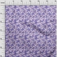 thumbnail image 2 of oneOone Cotton Flex Light Purple Fabric Flower Artistic Dress Material Fabric Print Fabric By The Yard 40 Inch Wide, 2 of 4