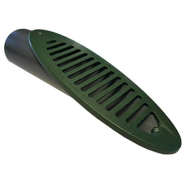3 in. Green Angled Mitered Drainage Grate