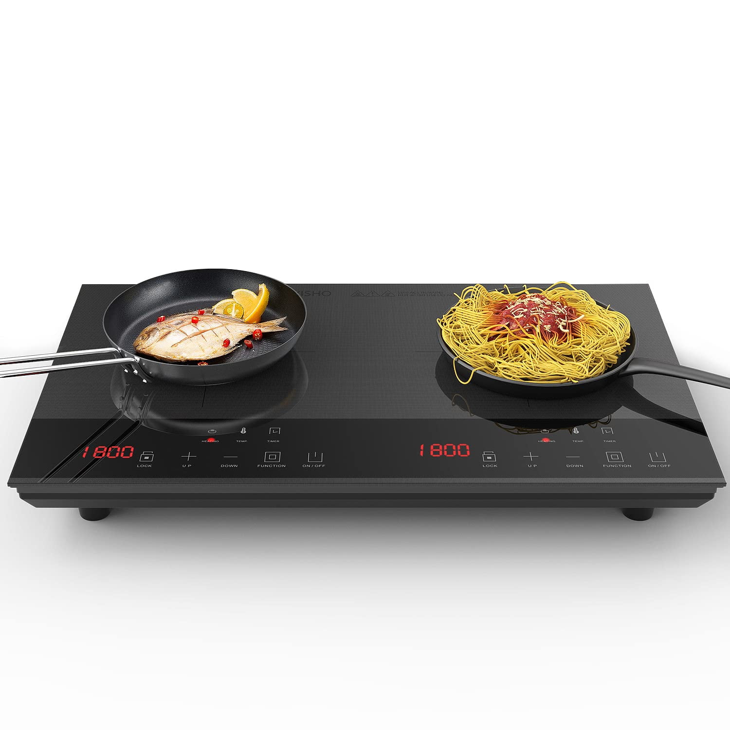 Double Countertop Burner Induction Cooker,Portable Induction Burner
