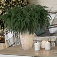 thumbnail image 4 of Artificial Simulation Green Plants Christmas Norkford Needles Christmas Fake Plants Decoration Leaf Tree Cuttings, 4 of 5