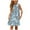 Navy, variant on Girls Dresses Fashion Cute Spring Summer Print Round Neck Sleeveless Casual Kids Outfits