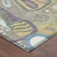 thumbnail image 3 of Addison Rugs Chantille Indoor/Outdoor Transitional Mid-century Modern Green Machine Washable Rectangle Rug, 8' x 10', 3 of 8