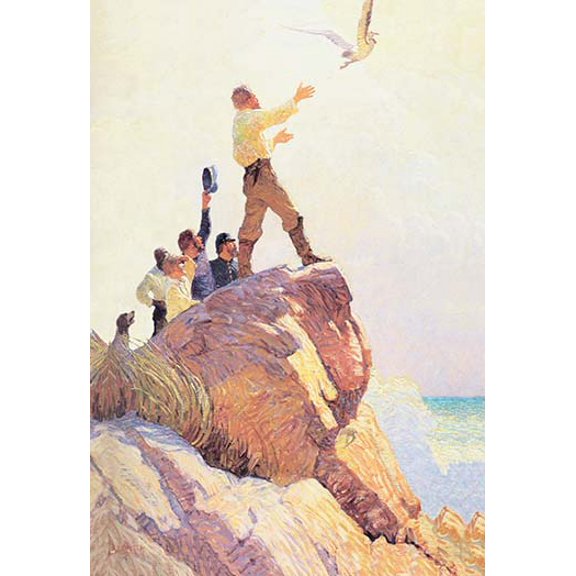 The Courier of the Air Fine art canvas print (20" x 30")