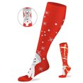 thumbnail image 4 of Neuartige Damensocken – kniehohe Weihnachtssocken – lustige Urlaubssocken Zhivalor CWY-0696, 4 of 5