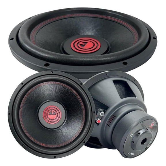 1x 15 Inch 2400 Watt Car Audio Subwoofer w/ 4 Ohm DVC Power 15 in. Sub - Feature Dual Voice Coil, Thick Magnet, Design for Car, ATV, Van, High Performance Car Show