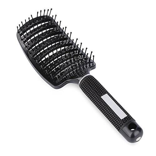Vent Hair Brush Blow Dryer Brush, Women Thick Long Curly Paddle Hair Detangling Massage Brushes, Fast Drying Hair Straight Barber Volume Comb, Curved Anti Static Styling Tool for Wet/Dry Hai Vent Hair Brush Blow Dryer Brush, Women Thick Long Curly Paddle Hair Detangling Massage Brushes, Fast Drying Hair Straight Barber Volume Comb, Curved Anti Static Styling Tool for Wet/Dry Hai