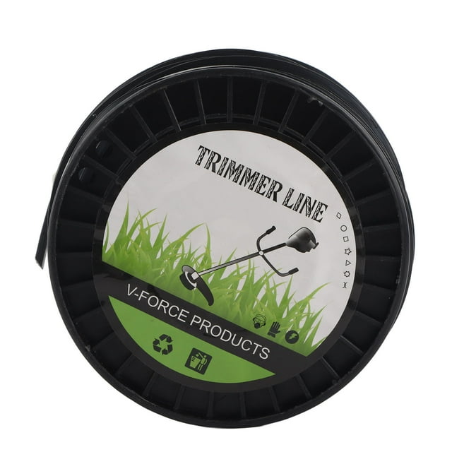 Línea de desbrozadora Jadeshay de hilo de 3,3 mm negra para Husqvarna