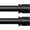 Black, variant on Adjustable Window Curtain Rod 16-28 or 40 Inches, 1 Inch Diameter Black Aluminum Finials, Heavy Duty Drapery Rod
