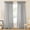 Grey, variant on Linen Grey Sheer Curtains 84 inches Length 2 Panels, Adjustable Tie Top DIY Crafted Flax Linen Sheer Drapes Privacy with Light Filtering for Bedroom/Living Room, W52 x L84