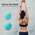 thumbnail image 4 of Massage Ball Set with Spiky Ball Lacrosse Ball for Plantar Fasciitis Muscle Pain, 4 of 6
