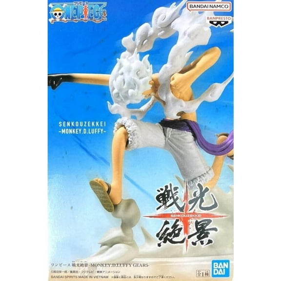 Banpresto One Piece Monkey D. Luffy Gear 5 Senkozekkei Bandai Spirits Figure