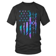 Sunvit Shirts Tank Tops Blouses for Men Short Sleeve Crew Neck Print Casual Summer Tees #99 Black