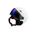 thumbnail image 3 of pitrice ABS Ski Helmet With Snowboard Helmet And Goggles Set For Snow Sports Safe And Comfortable Experience Skating White S, 3 of 6