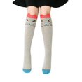thumbnail image 3 of BKQCNKM Compression Socks for Women Knee High Socks for Women Children Kids Girl Animal Pattern Knee High Socks Cute Socks Wh Compression Socks for Women Plus Size, Gray One Size, 3 of 4