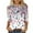 Multicolor, variant on Women Tops Loose Fit Three Quarter Sleeve V Neck Shirts Y2K Cute Bunny Blouses Dressy Spring Aesthetic Clothes