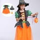 thumbnail image 4 of 1 conjunto de disfraces de niños de moda Set Witch Cosplay Dress para niñas (130 cm), 4 of 6