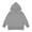 Grey, variant on REDARER Girls Hooded Sweatshirt Long Sleeve Pullover with Thumb Holes Hem Soft Comfortable Casual Outerwear,Color:Light Purple,Size:7-8 Years