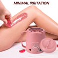 thumbnail image 5 of Calentador de cera profesional, máquina de depilación, calentador de parafina, máquina de depilación con cera, depiladora, olla para derretir cera, rosa, 5 of 5
