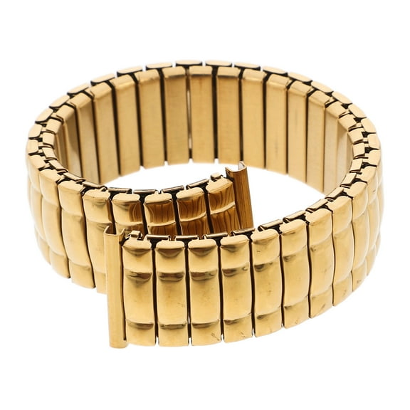 WHAMVOX  Band Watch Bands for Men Stainless Steel Strap Golden Comfortable