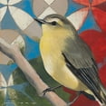 thumbnail image 2 of Lovell, Kathrine 12x12 Gold Ornate Wood Framed with Double Matting Museum Art Print Titled - Philadelphia Vireo, 2 of 4