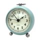 thumbnail image 4 of Reloj Silencioso de Despertador Reloj de de Reloj Decorativo Reloj Decorativo - Azul, 120x170x76mm Baoblaze Reloj despertador con doble campana, 4 of 6