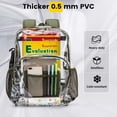 thumbnail image 3 of Mochila Vorspack, PVC transparente, resistente, verde, 3 of 6