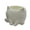 White, variant on Dserhfy 3D Printed Cat Planter Pot Indoor Outdoor Animal Shape Succulents Herb Plants Flower Pot Container Home Balcony Garden Decoration