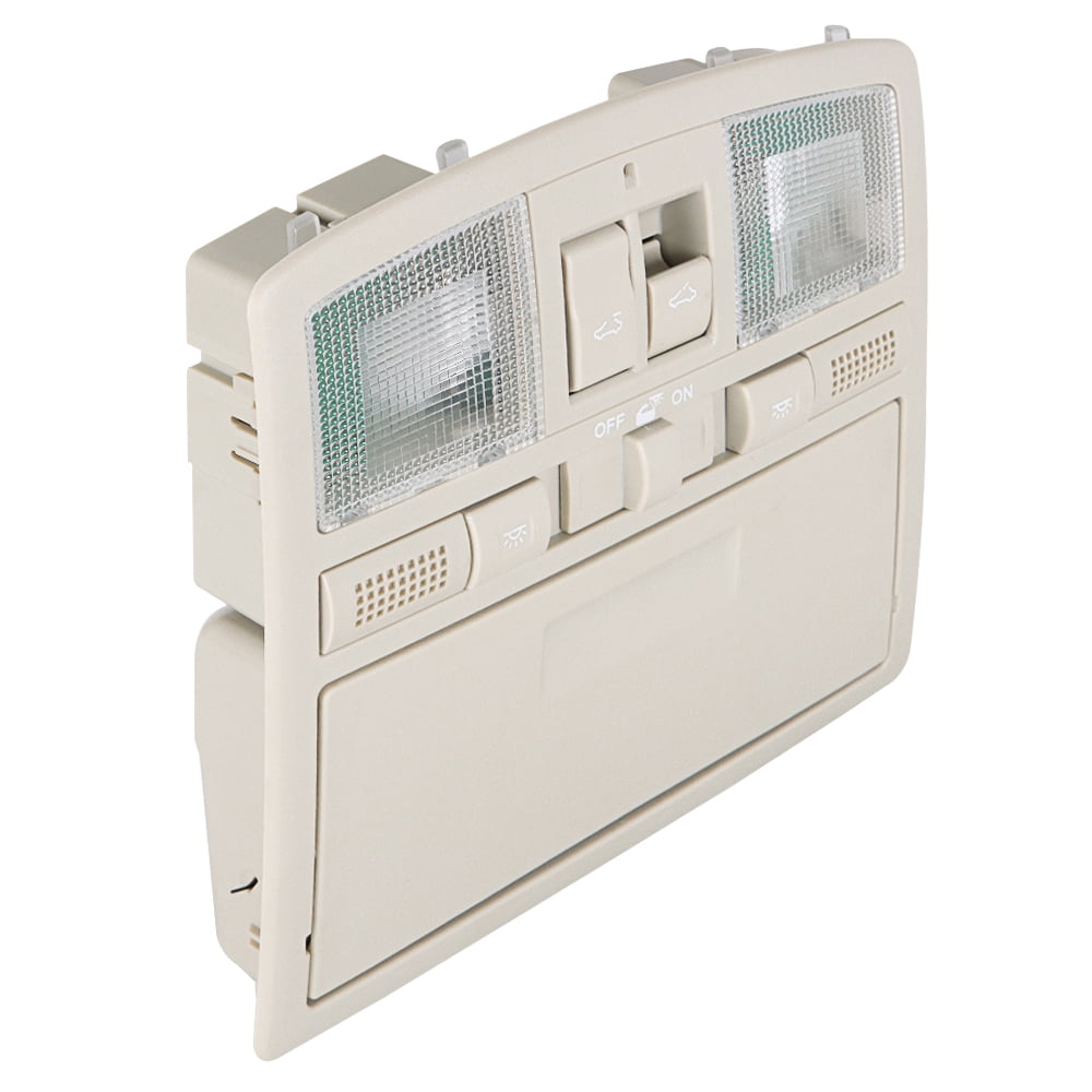 SEBLAFF Gray Overhead Console Reading Light with Sunroof Switch GS4C69