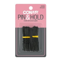 Conair Pin & Hold Hair Pins, Black, 100 Ct