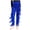 Royal Blue, variant on Kaerm Fringe Latin Dance Pants for Women Multi-Layer Tassel Ballroom Latin Tango Dance Trousers Black XXL