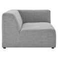 thumbnail image 4 of Modway Bartlett Upholstered Fabric 8-Piece Sectional Sofa in Light Gray, 4 of 10