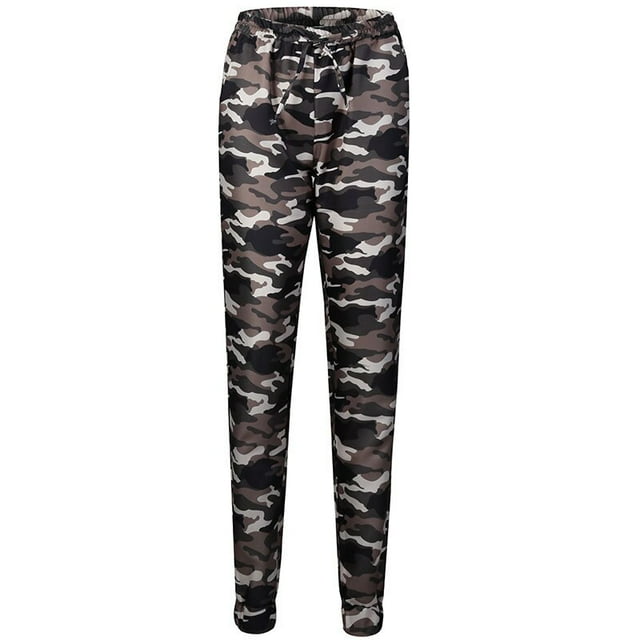 Pantalon Camouflage Mode pour Femmes Armée Coupe Ajustée Jeans Extensibles Jeggings Pantalons