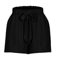 thumbnail image 2 of JLMSPLWG Summer Shorts for Girls Drawstring Short Joggers Kids High Waisted Adjustable Short Pants Tween Girl Tie Knot Loose Casual Shortalls with Pockets Teen Girl Clothes, 2 of 4