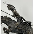 thumbnail image 6 of Frederic Remington Solid American Bronze Statue "Cheyenne" regular size 20.5"H x 19"L x 8.5"W, 6 of 6