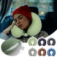thumbnail image 5 of Summer Savings! PRETXORVE U-shaped Pillow Foam Summer Ice Silk Cervical Pillow Ice Silk Slow Office Neck Pillow Nap Pillow, 5 of 5