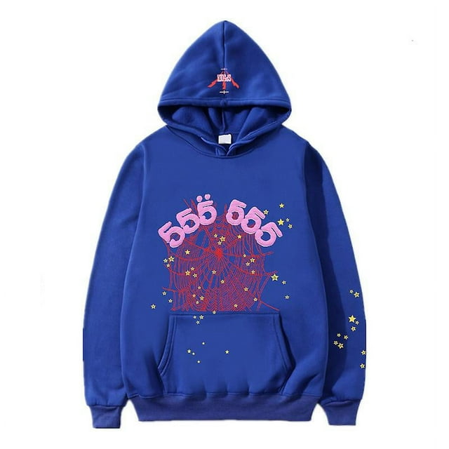Spider 555 Hoodie Hooded Sweatshirt Couple Spring And Autumn Sweaters Hoodes Tops