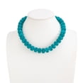 thumbnail image 6 of NICKSUN Chunky Beaded Statement Necklace for Women Trendy Colorful Boho Resin Bead Choker Necklaces Summer Handmade Jewelry Gifts Accessories, 14 Colors Available, 6 of 7