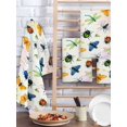 thumbnail image 2 of Spring Butterfly Dragonfly Kitchen Dish Towels for Drying Dishes Set of 3, Botanical Floral Colorful Waffle Weave Microfiber Hand Tea Bathroom Towels Quick Dry & Absorbent Towel 15.7x23.6, 2 of 7