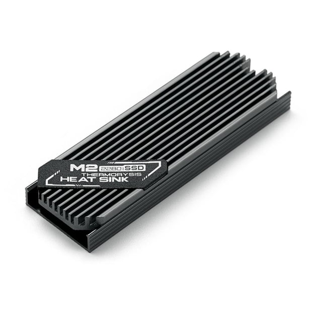 Radiador de disipador térmico de disco M.2 de calor duro de estado sólido para PCIE 2280 SSD gris JShteea El nuevo